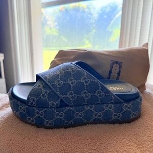 Gucci platform sandals